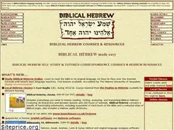 Sites similar to biblicalhebrew.com