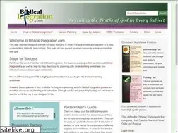 Sites similar to biblicalintegration.com