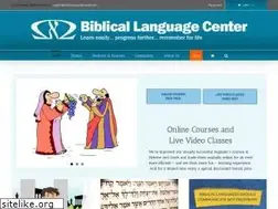Sites similar to biblicallanguagecenter.com