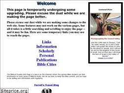 Sites similar to biblicalstudies.info