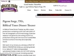 Sites similar to biblicaltimestheater.com