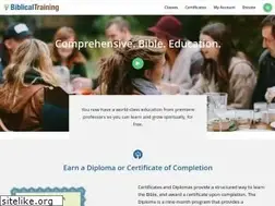Sites similar to biblicaltraining.org