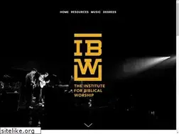 Sites similar to biblicalworship.com