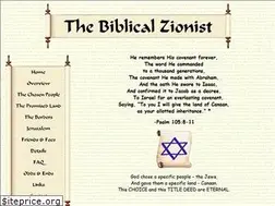 Sites similar to biblicalzionist.com