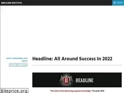 Sites similar to biblicisminstitute.wordpress.com