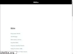 Sites similar to biblics.com