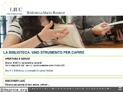 Sites similar to biblio.liuc.it