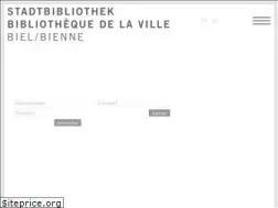 Sites similar to bibliobiel.ch