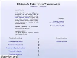 Sites similar to bibliografia.icm.edu.pl