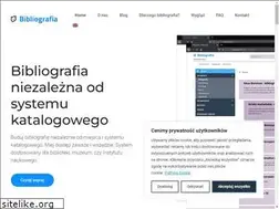Sites similar to bibliografia.pl