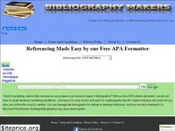 Sites similar to bibliographymakers.com