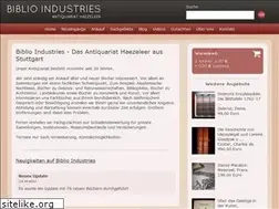 Sites similar to biblioindustries.com