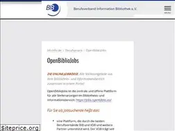 Sites similar to bibliojobs.de