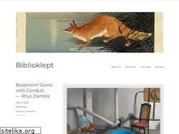 Sites similar to biblioklept.org