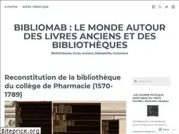 Sites similar to bibliomab.wordpress.com