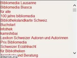 Sites similar to bibliomedia.ch