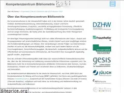 Sites similar to bibliometrie.info