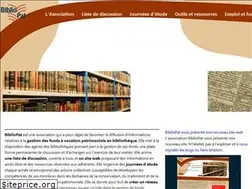 Sites similar to bibliopat.fr