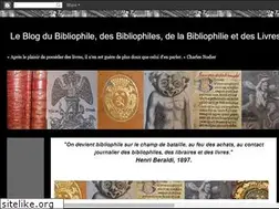 Sites similar to bibliophilie.blogspot.fr
