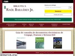 Sites similar to biblioteca.itam.mx