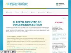 Sites similar to biblioteca.mincyt.gob.ar