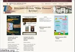 Sites similar to bibliotecabotosani.ro