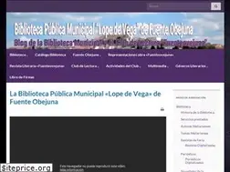 Sites similar to bibliotecadefuenteovejuna.com