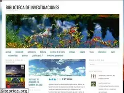 Sites similar to bibliotecadeinvestigaciones.wordpress.com