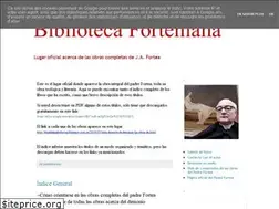 Sites similar to bibliotecaforteniana.blogspot.com