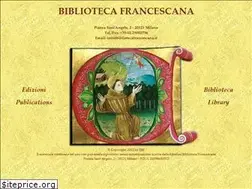 Sites similar to bibliotecafrancescana.it