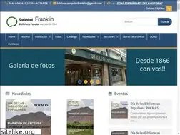 Sites similar to bibliotecafranklin.org.ar