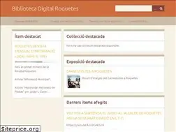 Sites similar to bibliotecaroquetes.cat