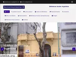 Sites similar to bibliotecasrurales.org.ar