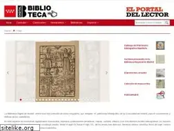 Sites similar to bibliotecavirtualmadrid.org