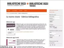 Sites similar to bibliotecheoggi.it