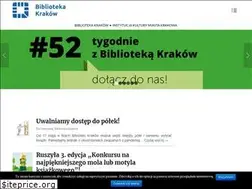 Sites similar to biblioteka.krakow.pl