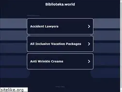 Sites similar to biblioteka.world