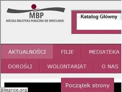 Sites similar to biblioteka.wroc.pl
