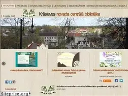 Sites similar to bibliotekakraslava.lv