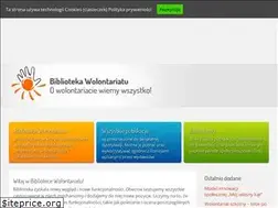Sites similar to bibliotekawolontariatu.pl