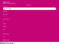 Sites similar to biblioteksforeningen.se