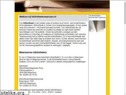 Sites similar to bibliotheekmaarssen.nl