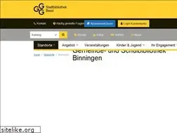 Sites similar to bibliothek-binningen.ch