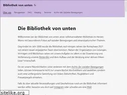 Sites similar to bibliothek-vonunten.org