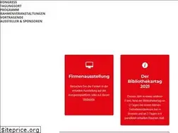 Sites similar to bibliothekartag2021.de