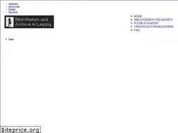 Sites similar to bibliotheken-leipzig.de