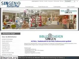 Sites similar to bibliotheken-singen.de