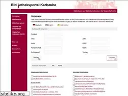 Sites similar to bibliotheksportal-karlsruhe.de