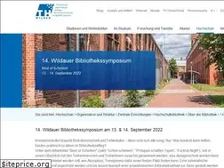 Sites similar to bibliothekssymposium.de