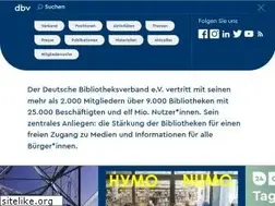 Sites similar to bibliotheksverband.de